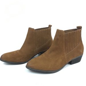 Steve Madden Brown Booties Size 10
